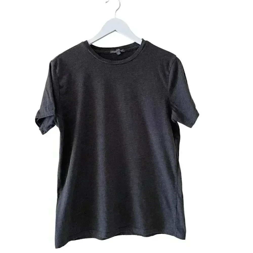 Threads 4 Thoughts Black Crewneck Soft Cotton Short Sleeves T-Shirt M #1484